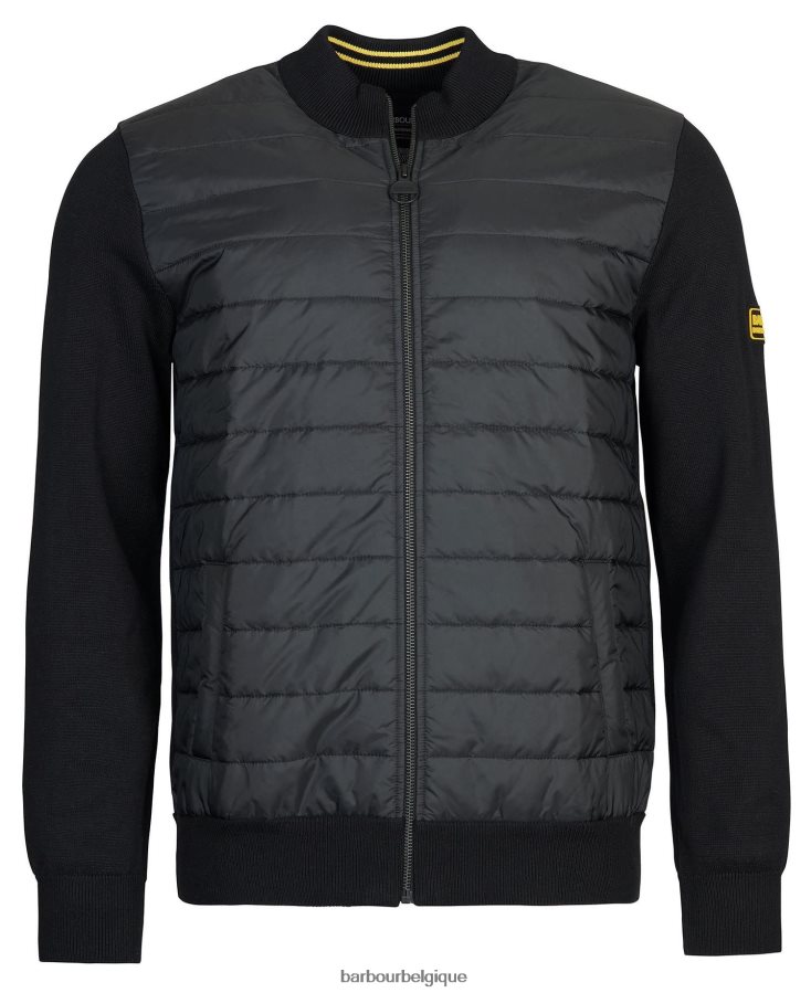 vêtements Barbour Legacy Baffle Zip traversant forêt verte Hommes T2L6ZP1130