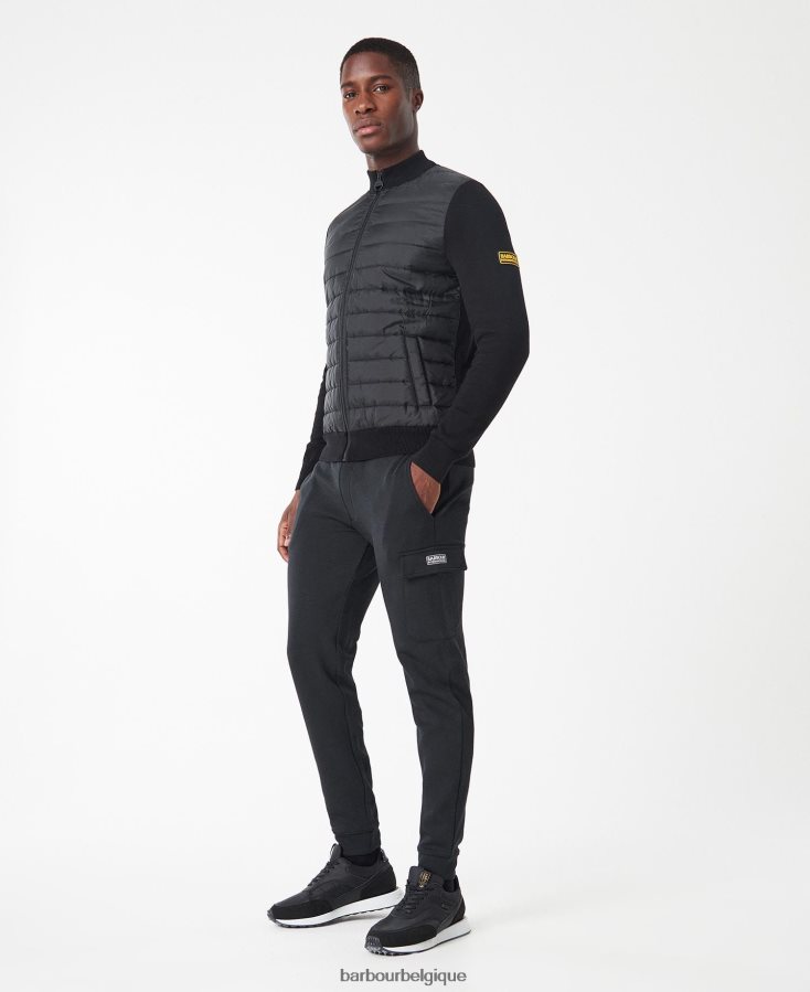 vêtements Barbour Legacy Baffle Zip traversant forêt verte Hommes T2L6ZP1130