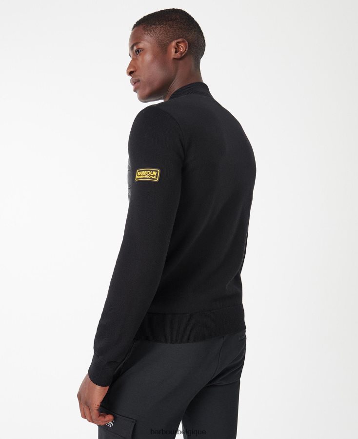 vêtements Barbour Legacy Baffle Zip traversant forêt verte Hommes T2L6ZP1130