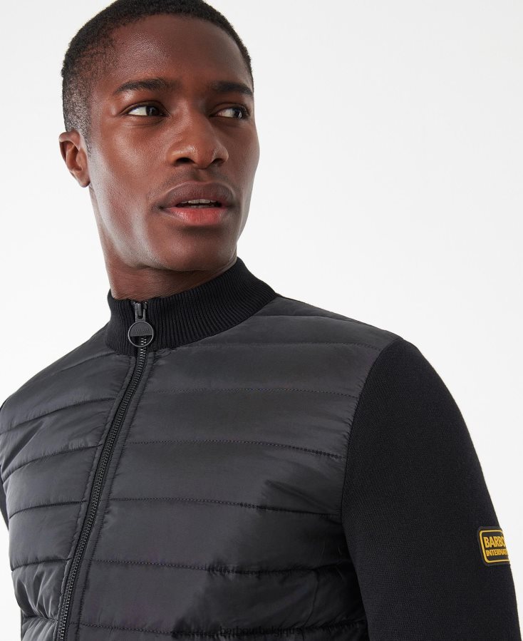 vêtements Barbour Legacy Baffle Zip traversant forêt verte Hommes T2L6ZP1130