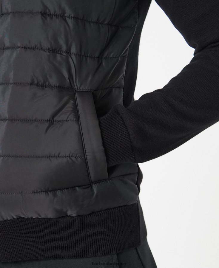 vêtements Barbour Legacy Baffle Zip traversant forêt verte Hommes T2L6ZP1130