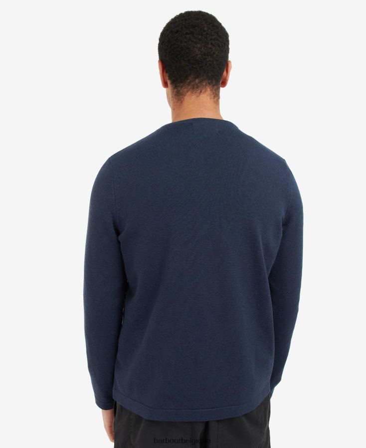 vêtements Barbour cardigan matelassé craghead marine classique Hommes T2L6ZP1095