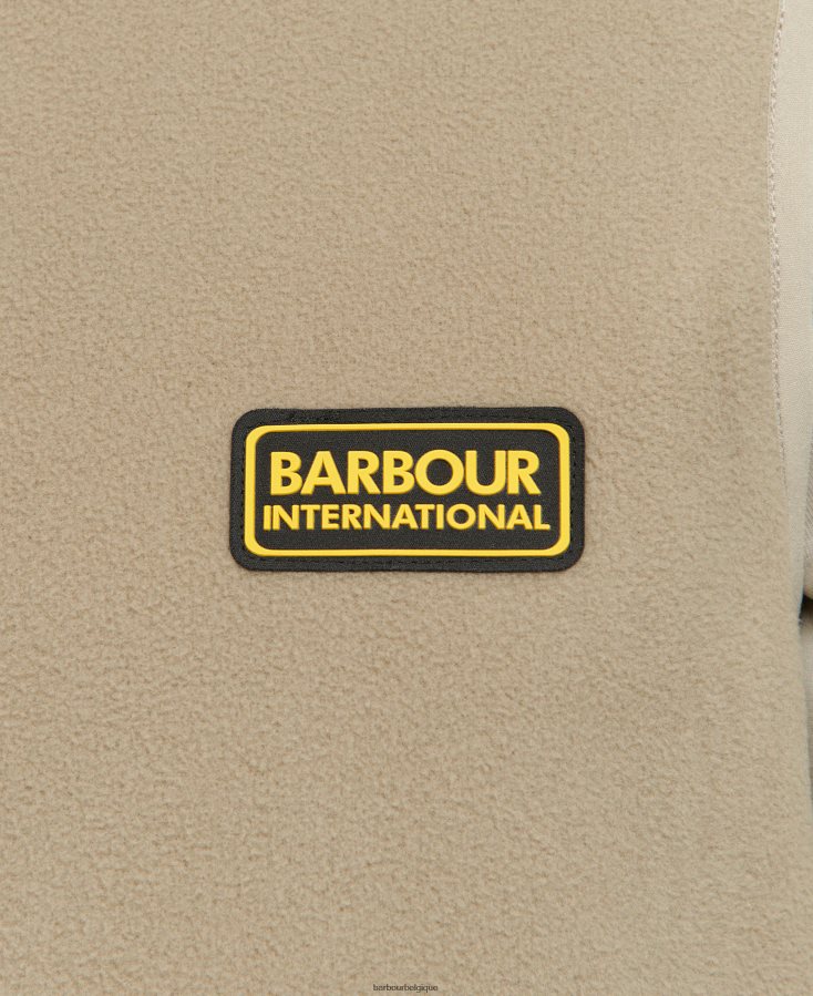 vêtements Barbour gilet en molleton de chêne béton Hommes T2L6ZP1133