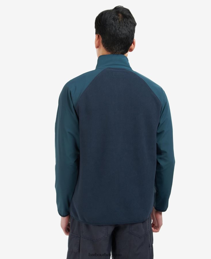 vêtements Barbour polaire zippée lingfield marine classique Hommes T2L6ZP1138
