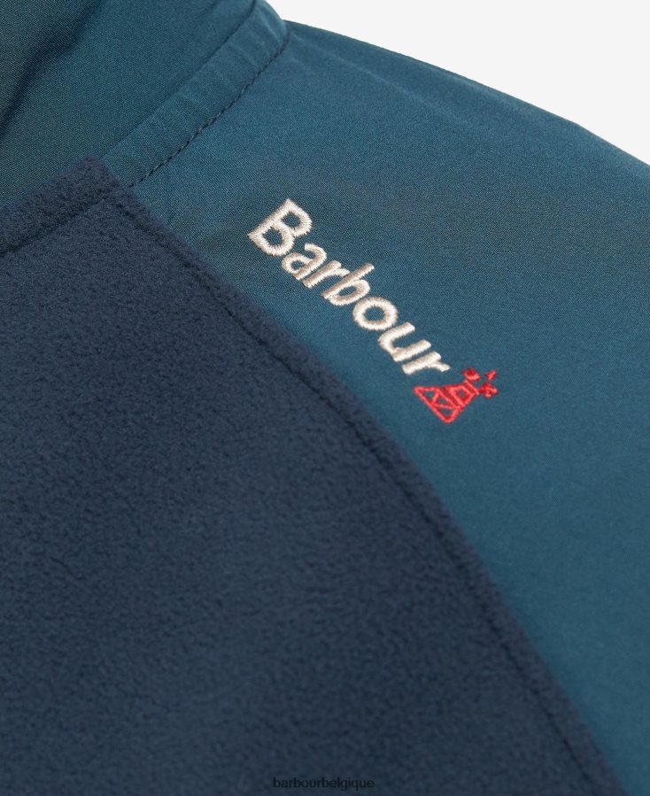 vêtements Barbour polaire zippée lingfield marine classique Hommes T2L6ZP1138