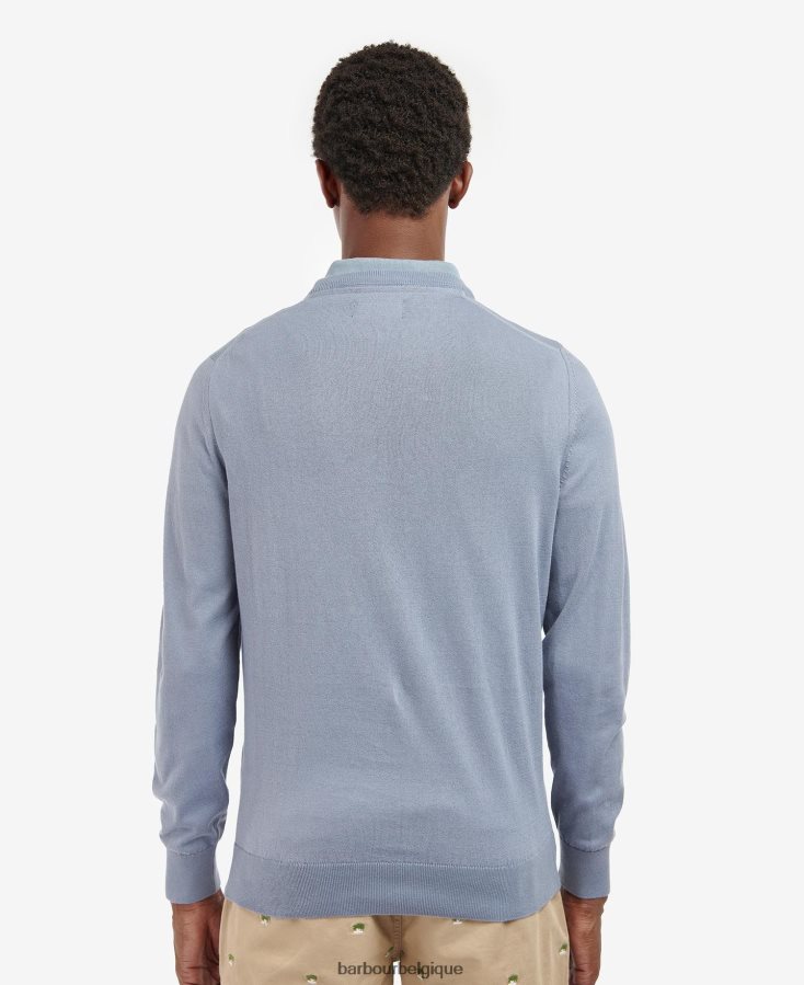 vêtements Barbour pull col rond en coton léger mousse légère Hommes T2L6ZP1126