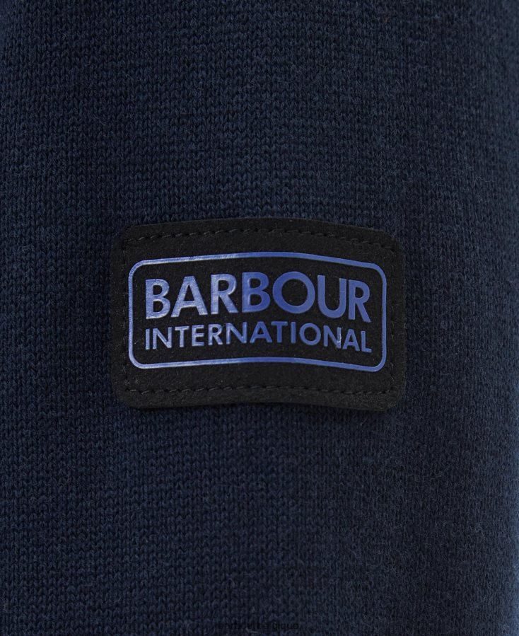 vêtements Barbour pull à col rond en coton marne anthracite Hommes T2L6ZP1086