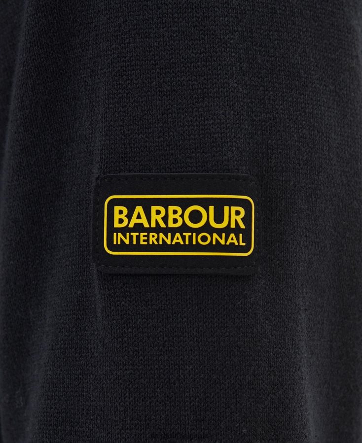 vêtements Barbour pull à col rond en coton marne anthracite Hommes T2L6ZP1106