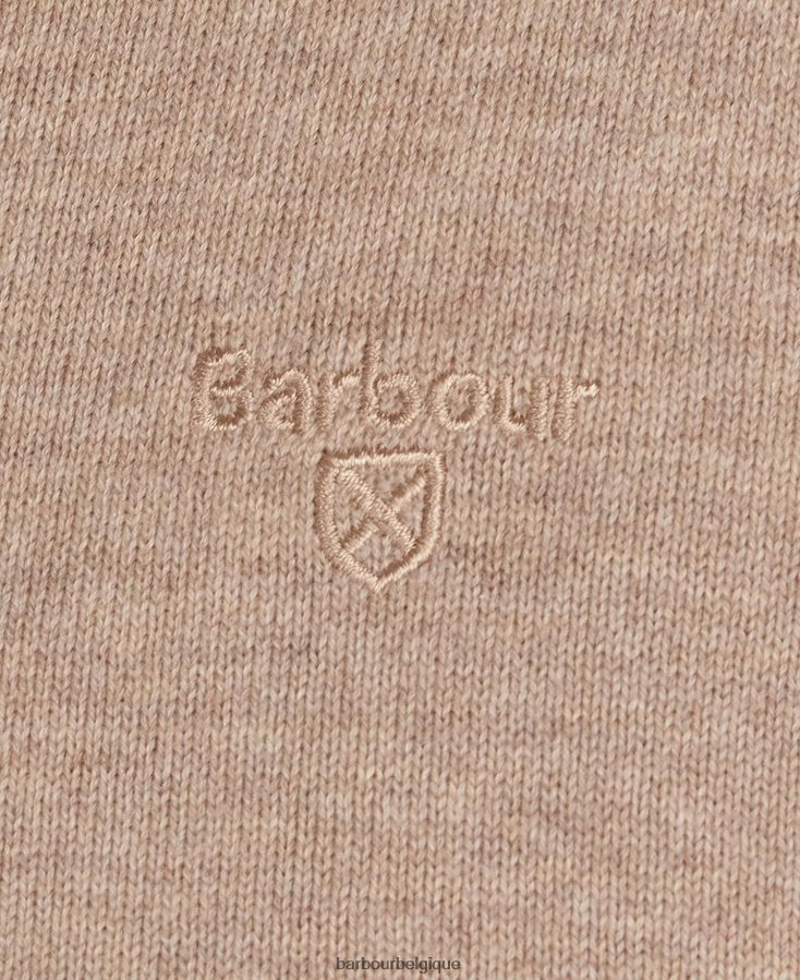 vêtements Barbour pull col v en coton pima cobalight marne Hommes T2L6ZP1091