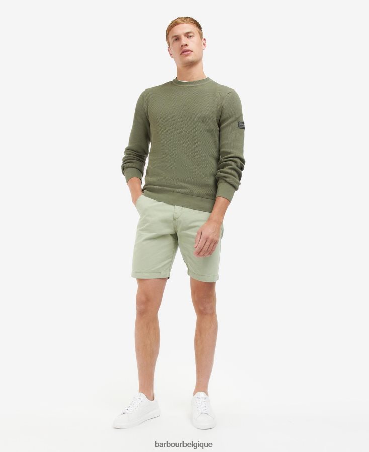 vêtements Barbour pull en maille noir classique Hommes T2L6ZP1119