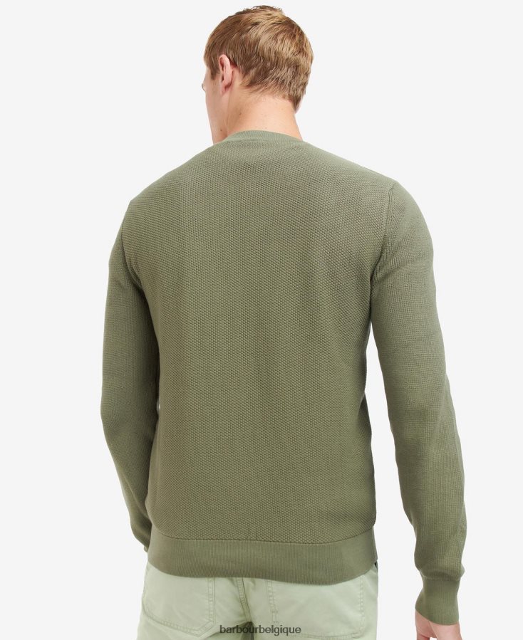 vêtements Barbour pull en maille noir classique Hommes T2L6ZP1119