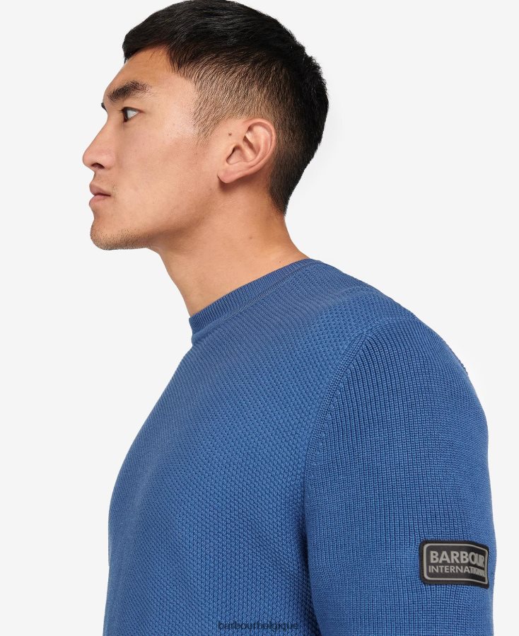 vêtements Barbour pull en maille noir classique Hommes T2L6ZP1120