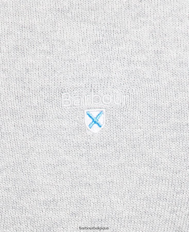 vêtements Barbour pull ras du cou bio marine Hommes T2L6ZP1109