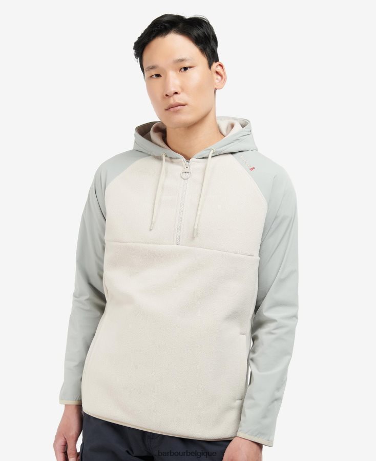 vêtements Barbour sweat à capuche en molleton à demi-zip newfield paloma Hommes T2L6ZP1132