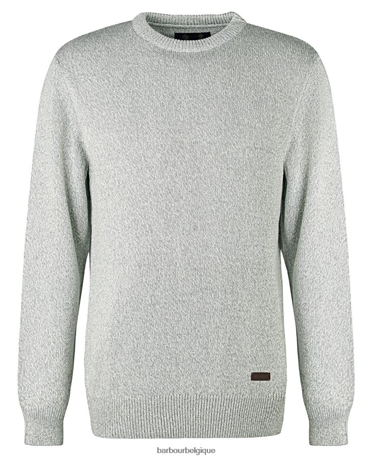 vêtements Barbour sweat nelson en coton torsadé marine Hommes T2L6ZP1096