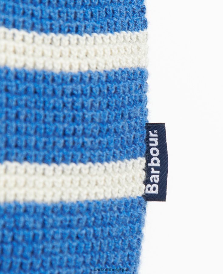 vêtements Barbour sweat rayé blaydon marine classique Hommes T2L6ZP1122