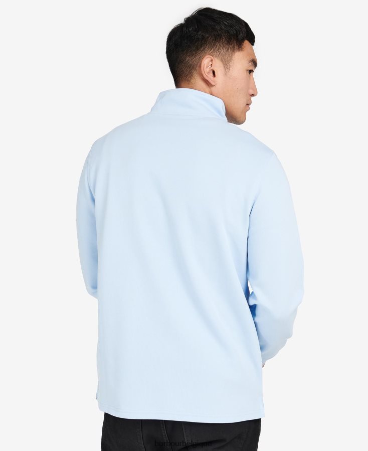 vêtements Barbour demi-zip à ressort noir classique Hommes T2L6ZP1000