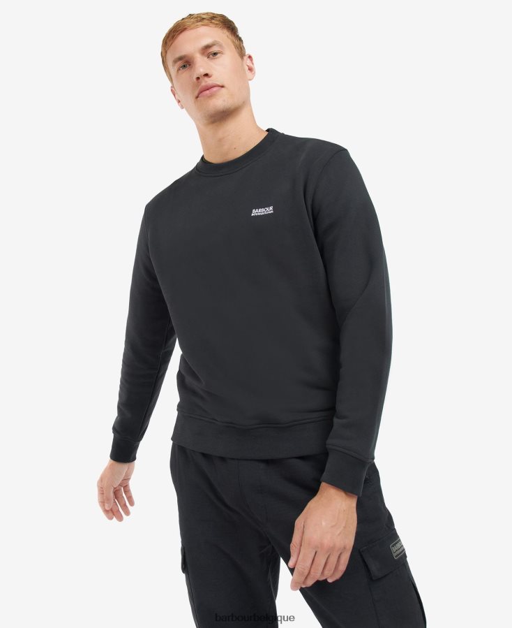 vêtements Barbour pull ras du cou roadster sable de cavalerie Hommes T2L6ZP1066