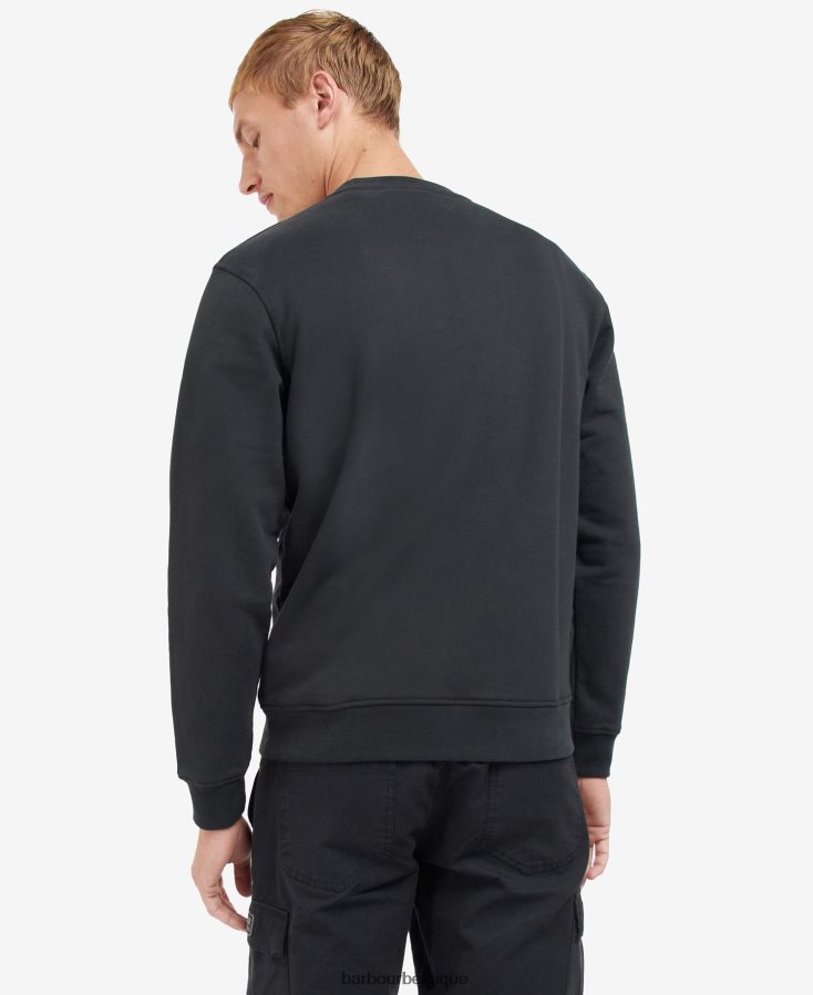 vêtements Barbour pull ras du cou roadster sable de cavalerie Hommes T2L6ZP1066