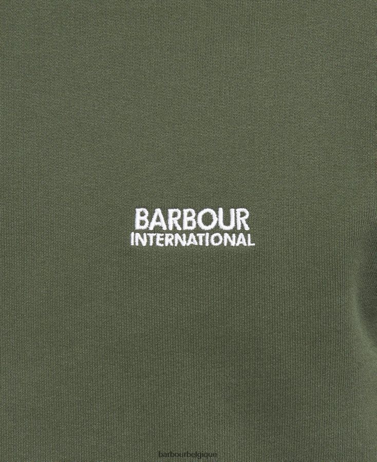 vêtements Barbour pull ras du cou roadster sable de cavalerie Hommes T2L6ZP1067