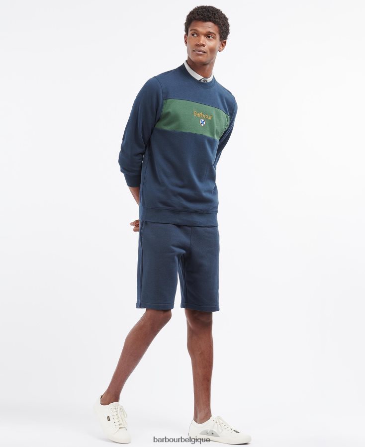 vêtements Barbour équipage du jury d\'honneur marine Hommes T2L6ZP1046