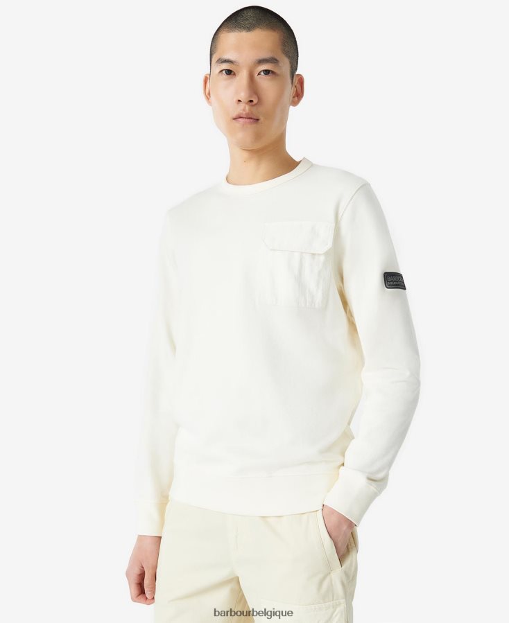 vêtements Barbour sweat banques noir classique Hommes T2L6ZP988