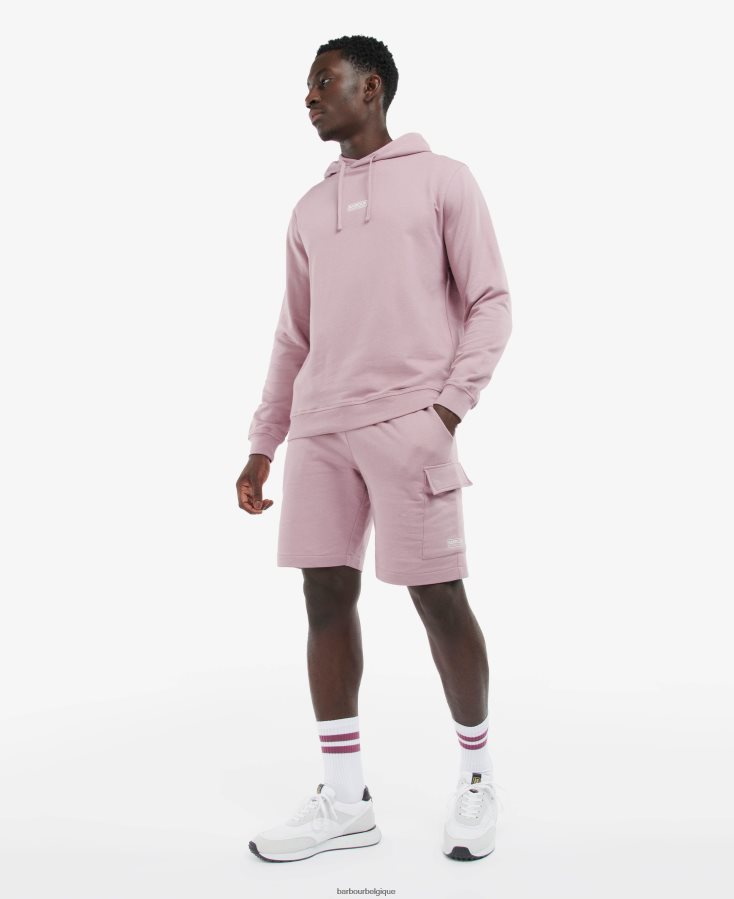 vêtements Barbour sweat à capuche hamish chardon noir Hommes T2L6ZP1045