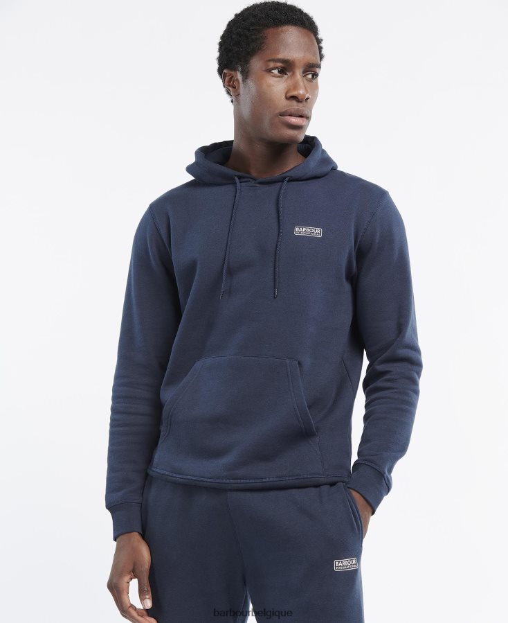 vêtements Barbour sweat à capuche international à petit logo marne anthracite Hommes T2L6ZP989
