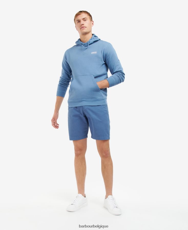 vêtements Barbour sweat à capuche à petit logo noir Hommes T2L6ZP1005