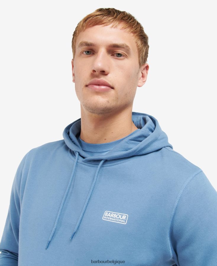 vêtements Barbour sweat à capuche à petit logo noir Hommes T2L6ZP1005