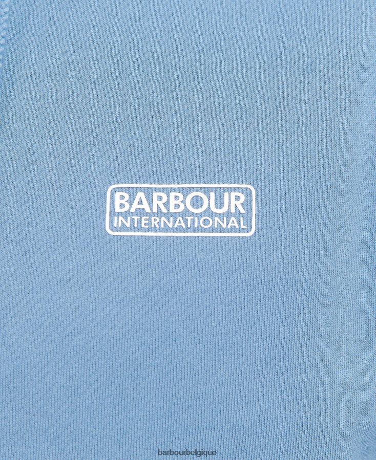 vêtements Barbour sweat à capuche à petit logo noir Hommes T2L6ZP1005