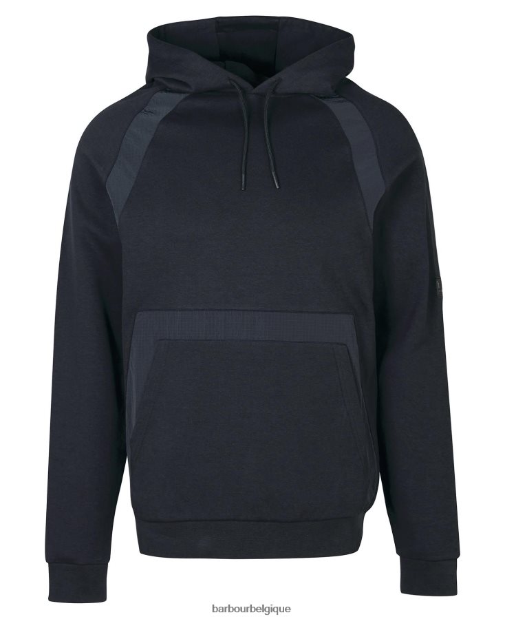 vêtements Barbour sweat à capuche vinnie noir classique Hommes T2L6ZP1043