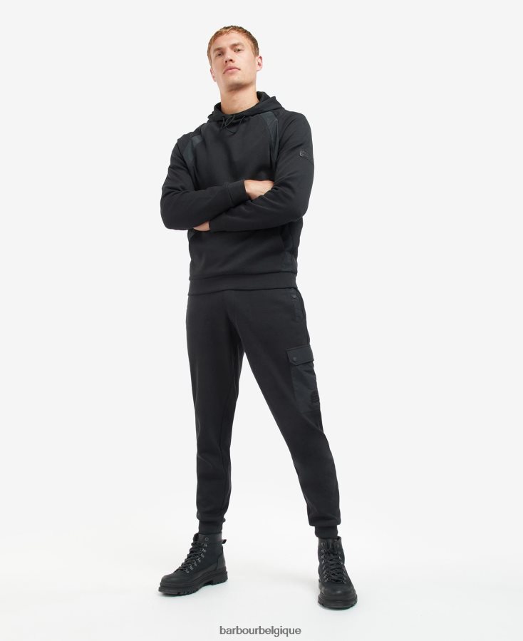 vêtements Barbour sweat à capuche vinnie noir classique Hommes T2L6ZP1043