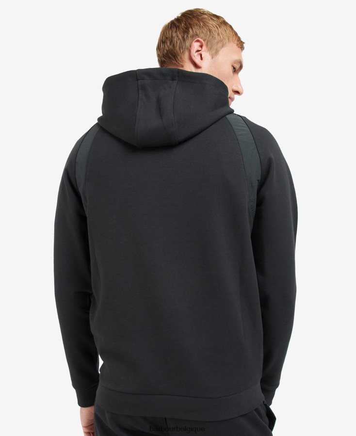 vêtements Barbour sweat à capuche vinnie noir classique Hommes T2L6ZP1043