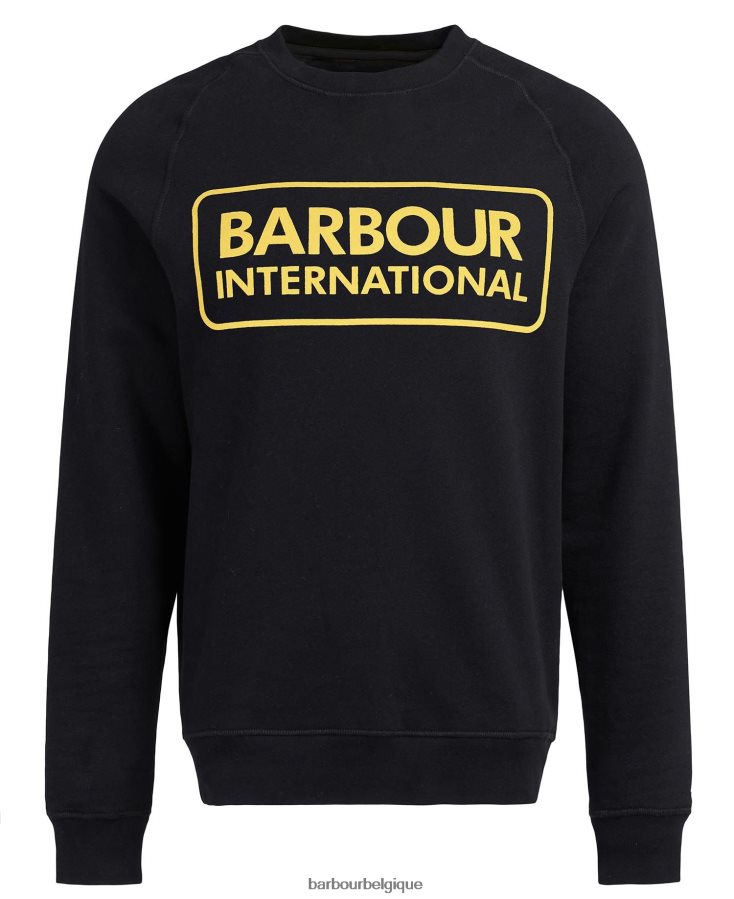 vêtements Barbour sweat international grand logo marne anthracite Hommes T2L6ZP1023