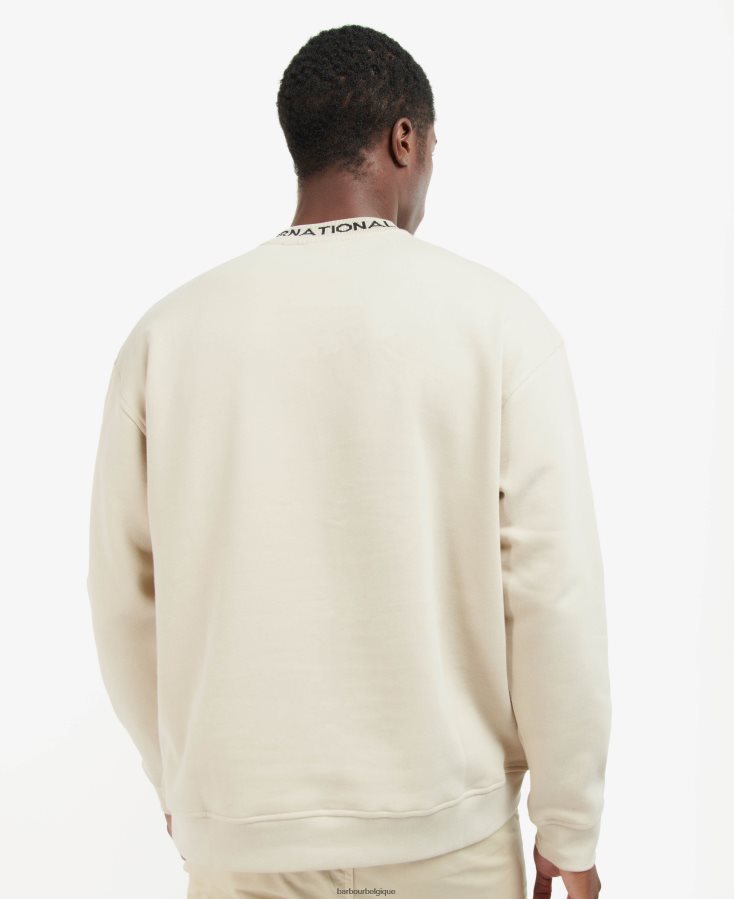 vêtements Barbour sweat régent poudre bleue Hommes T2L6ZP1048