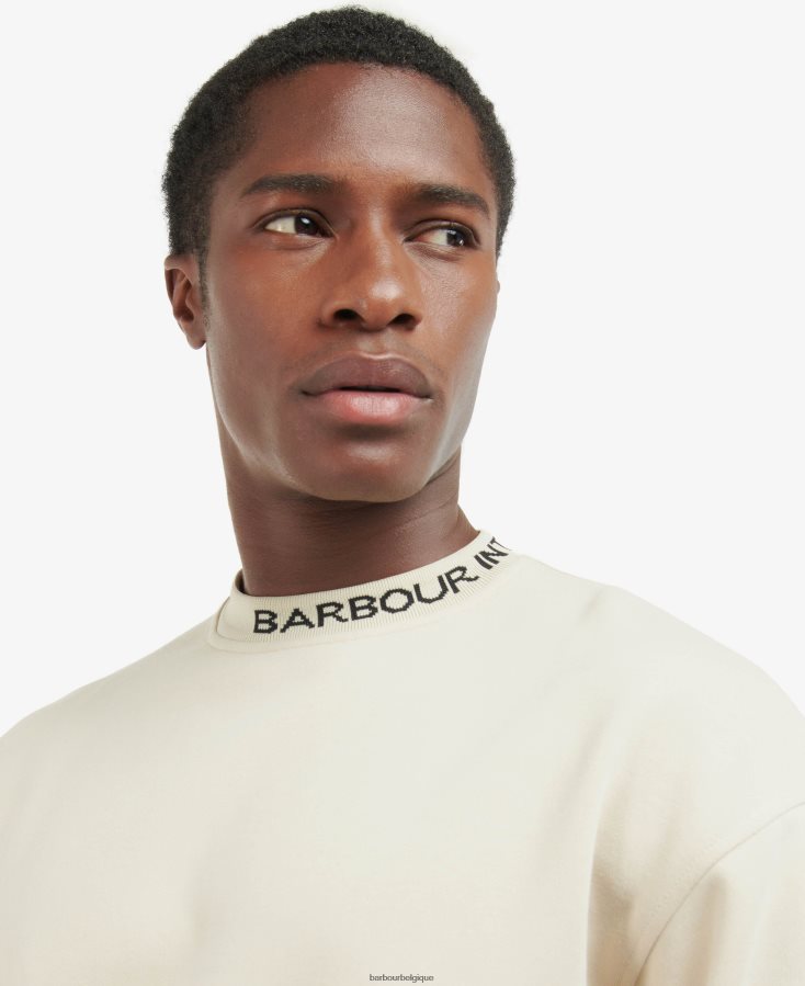 vêtements Barbour sweat régent poudre bleue Hommes T2L6ZP1048