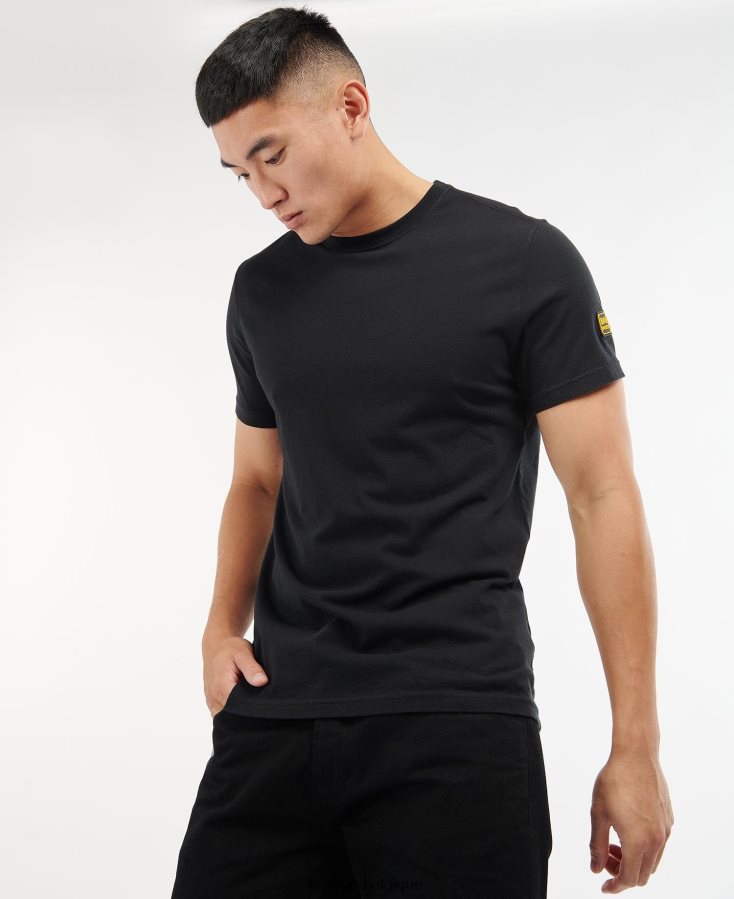 vêtements Barbour conception internationale de t-shirt forêt verte Hommes T2L6ZP756