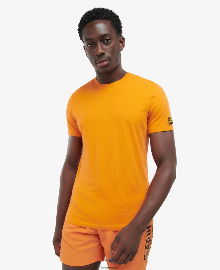 vêtements Barbour concevoir un t-shirt noir Hommes T2L6ZP880