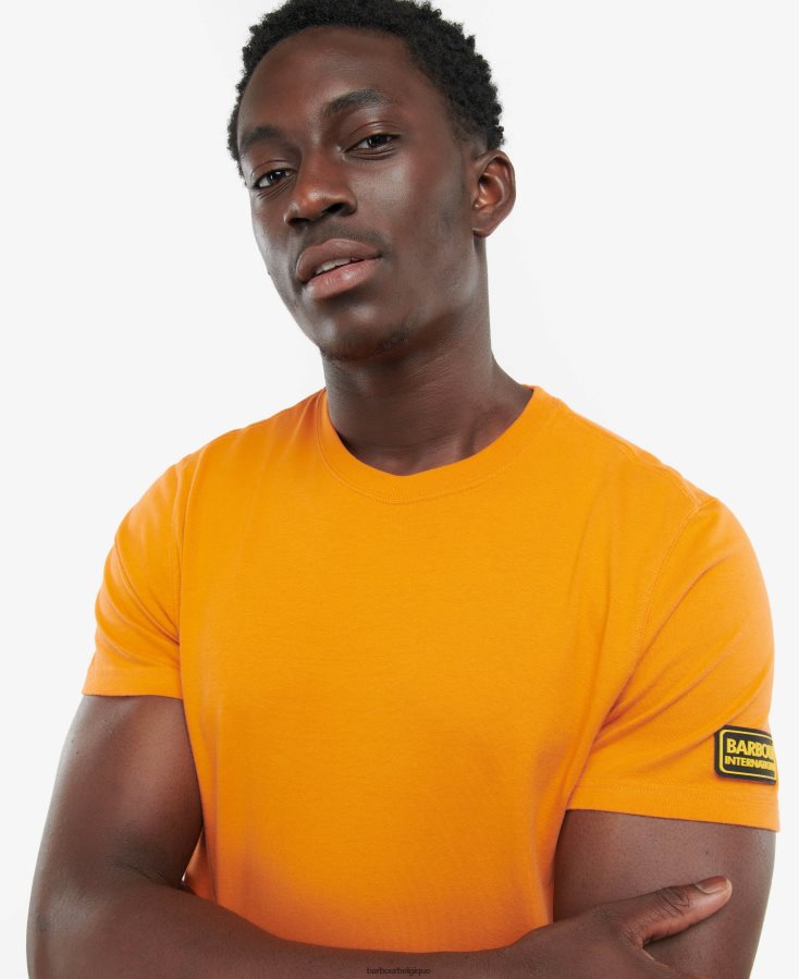 vêtements Barbour concevoir un t-shirt noir Hommes T2L6ZP880