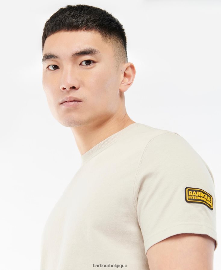 vêtements Barbour concevoir un t-shirt noir Hommes T2L6ZP965