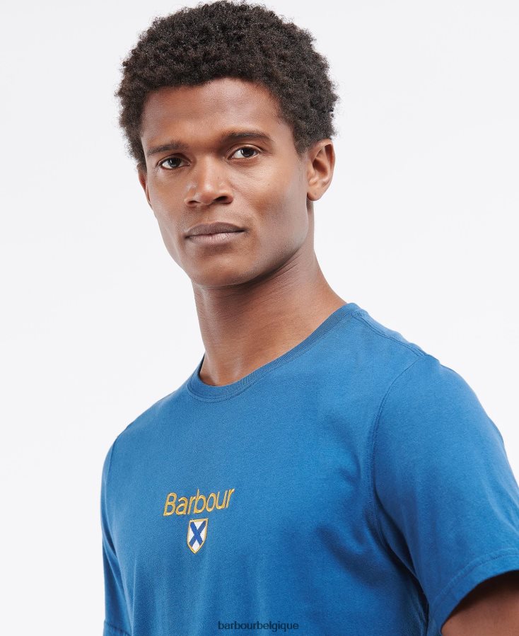 vêtements Barbour emblème de t-shirt sycomore Hommes T2L6ZP866