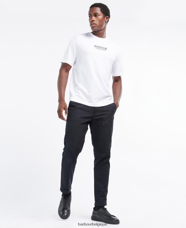 vêtements Barbour formule de t-shirt international ciel de nuit Hommes T2L6ZP877