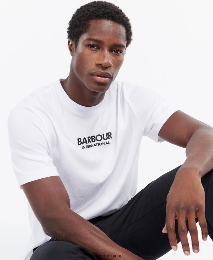 vêtements Barbour formule de t-shirt international ciel de nuit Hommes T2L6ZP877