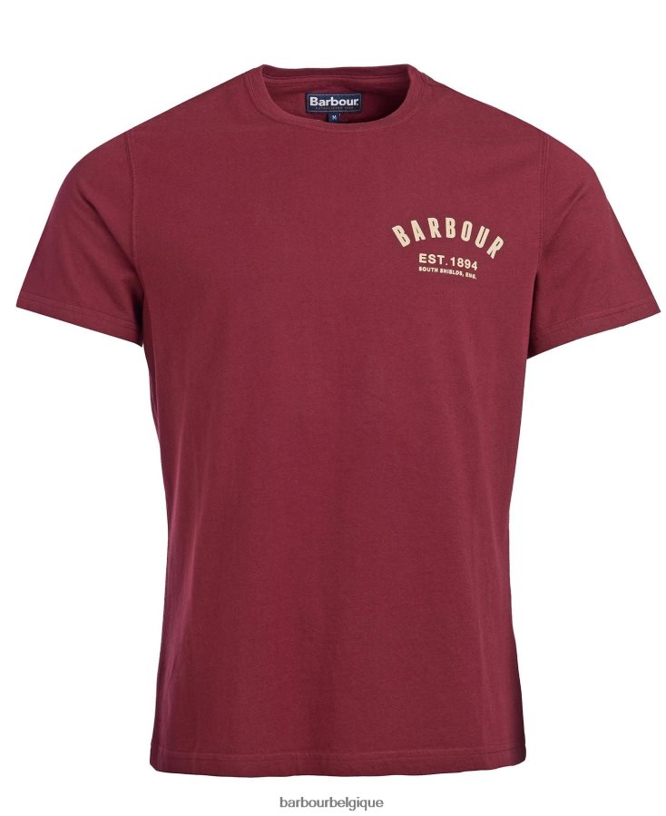 vêtements Barbour t-shirt BCBG nouvelle marine Hommes T2L6ZP767