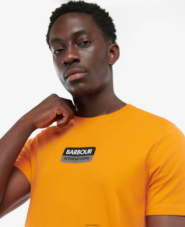 vêtements Barbour t-shirt Bennett poudre bleue Hommes T2L6ZP903