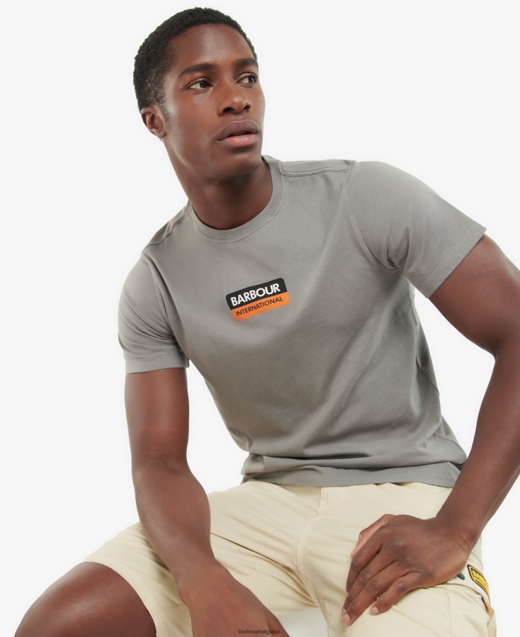 vêtements Barbour t-shirt Bennett poudre bleue Hommes T2L6ZP924