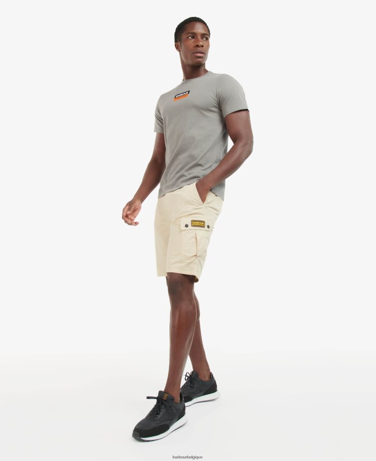 vêtements Barbour t-shirt Bennett poudre bleue Hommes T2L6ZP924