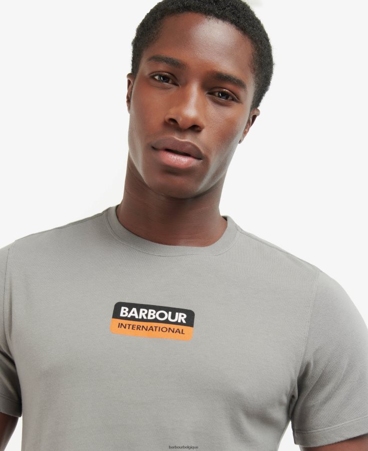 vêtements Barbour t-shirt Bennett poudre bleue Hommes T2L6ZP924