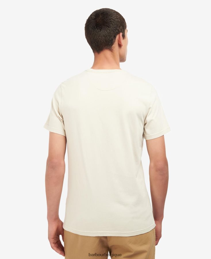 vêtements Barbour t-shirt allensford pignons verts Hommes T2L6ZP864